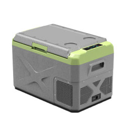 Icepeak Prag Kompresörlü Buzdolabı 30 Litre-GRİ-YEŞİL - Icepeak