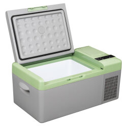 Icepeak Zagne Kompresörlü Buzdolabı 15.5 Litre-GRİ-YEŞİL - 5