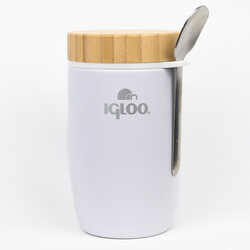 Igloo - Igloo Bamboo Yemek Termosu 500ml-BEYAZ