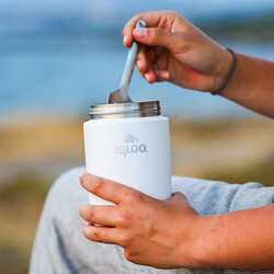 Igloo Bamboo Yemek Termosu 500ml-BEYAZ - Thumbnail