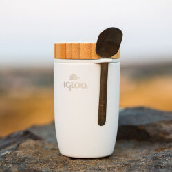 Igloo Bamboo Yemek Termosu 500ml-BEYAZ - 7