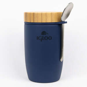 Igloo Bamboo Yemek Termosu 500ml-LACİVERT - 1