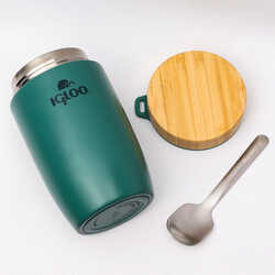 Igloo - Igloo Bamboo Yemek Termosu 500ml-YEŞİL (1)