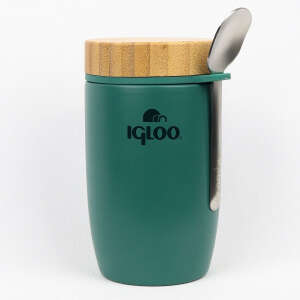 Igloo Bamboo Yemek Termosu 500ml-YEŞİL - 1