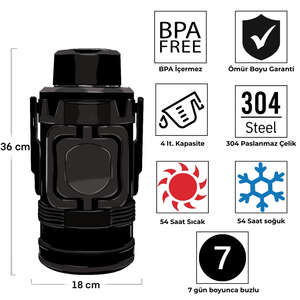 Igloo Big Barrel Termos 4 Litre