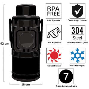 Igloo Big Barrel Termos 5 Litre - 7