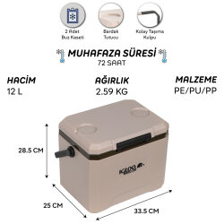 IGLOO CoreMAX 12 Buzluk 12 Litre - 8