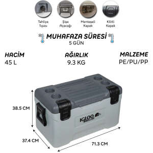 IGLOO CoreMAX 45 Buzluk 45 Litre - 9