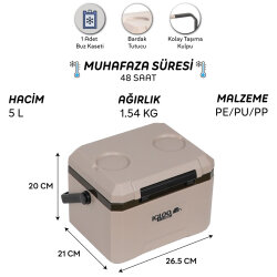 IGLOO CoreMAX 5 Buzluk 5 Litre - 7