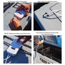 IGLOO CoreMAX Şarjlı Hava Pompası - 7