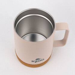 Igloo Cork Mug 350ml-BEJ - 4