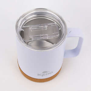 Igloo Cork Mug 350ml-BEYAZ - 3