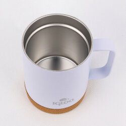 Igloo Cork Mug 350ml-BEYAZ - 4