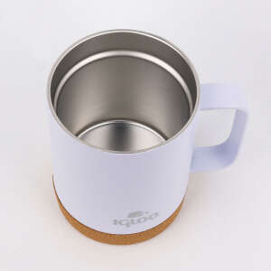 Igloo Cork Mug 350ml-BEYAZ - 4