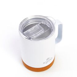 Igloo Cork Mug 350ml-BEYAZ - Thumbnail