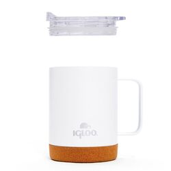 Igloo Cork Mug 350ml-BEYAZ - Thumbnail