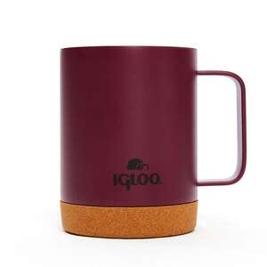 Igloo Cork Mug 350ml-BORDO