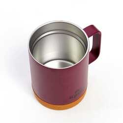 Igloo Cork Mug 350ml-BORDO - Thumbnail