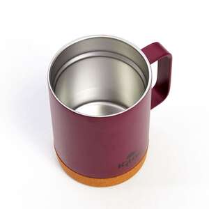 Igloo Cork Mug 350ml-BORDO