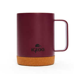 Igloo Cork Mug 350ml-BORDO - Thumbnail