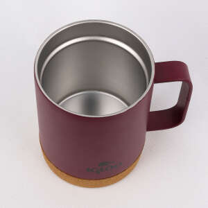 Igloo Cork Mug 350ml-BORDO - 4