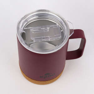 Igloo Cork Mug 350ml-BORDO - 3