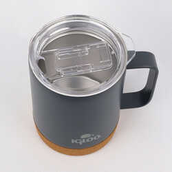 Igloo Cork Mug 350ml-FÜME - Thumbnail