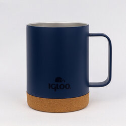 Igloo - Igloo Cork Mug 350ml-LACİVERT (1)