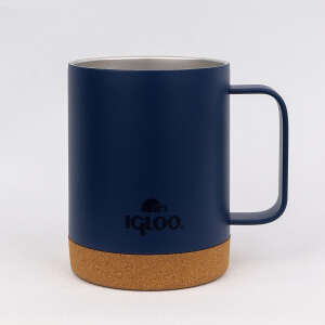 Igloo Cork Mug 350ml-LACİVERT - 2