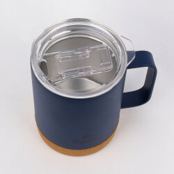 Igloo Cork Mug 350ml-LACİVERT - 3
