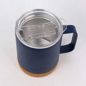 Igloo Cork Mug 350ml-LACİVERT - 3