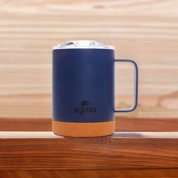 Igloo Cork Mug 350ml-LACİVERT