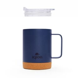 Igloo Cork Mug 350ml-LACİVERT - Thumbnail