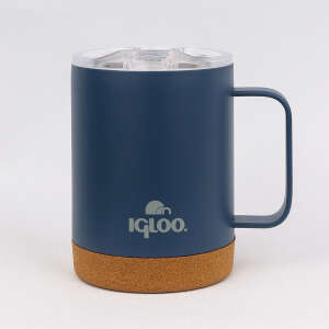 Igloo Cork Mug 350ml-MAVİ - 1