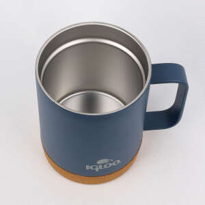 Igloo Cork Mug 350ml-MAVİ - 4