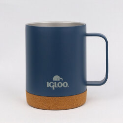Igloo Cork Mug 350ml-MAVİ - 2