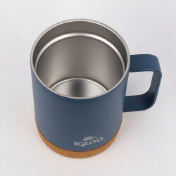 Igloo Cork Mug 350ml-MAVİ - 4