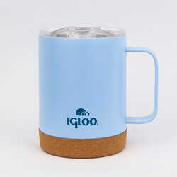 Igloo - Igloo Cork Mug 350ml-BUZUL MAVİ