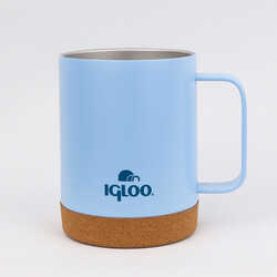 Igloo - Igloo Cork Mug 350ml-BUZUL MAVİ (1)