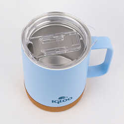 Igloo Cork Mug 350ml-BUZUL MAVİ - Thumbnail
