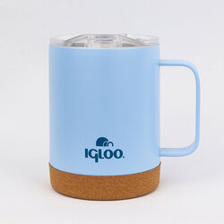 Igloo - Igloo Cork Mug 350ml-BUZUL MAVİ
