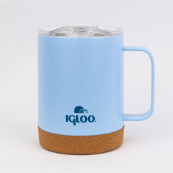 Igloo Cork Mug 350ml-BUZUL MAVİ 