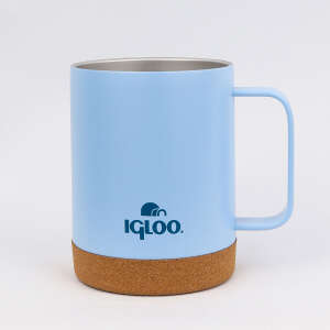 Igloo Cork Mug 350ml-BUZUL MAVİ - 2