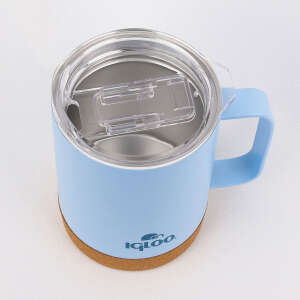 Igloo Cork Mug 350ml-BUZUL MAVİ - 3