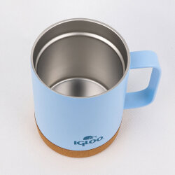 Igloo Cork Mug 350ml-BUZUL MAVİ - 4
