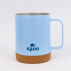 Igloo Cork Mug 350ml-BUZUL MAVİ - 2