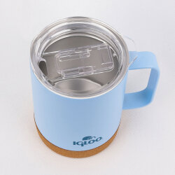 Igloo Cork Mug 350ml-BUZUL MAVİ - 3