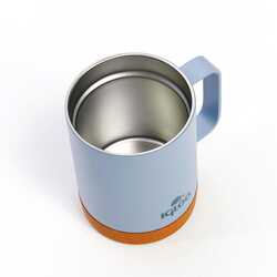 Igloo Cork Mug 350ml-MAVİ - Thumbnail