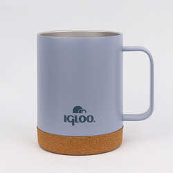 Igloo - Igloo Cork Mug 350ml-DUMAN MAVİ (1)