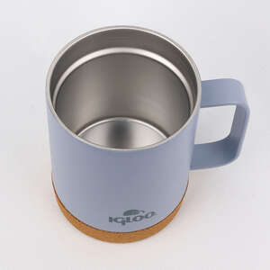 Igloo Cork Mug 350ml-DUMAN MAVİ
